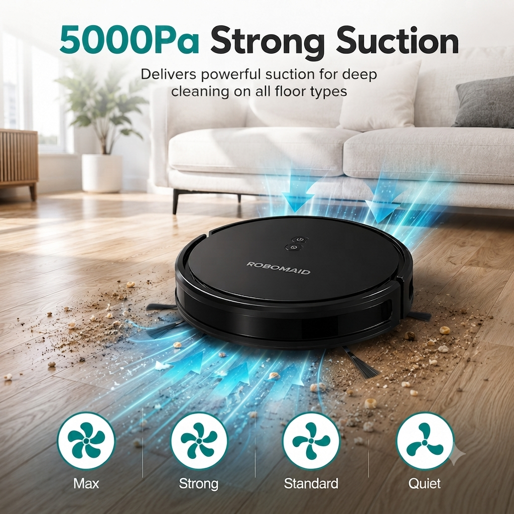 RoboMaid Smart Robot Vacuum Cleaner