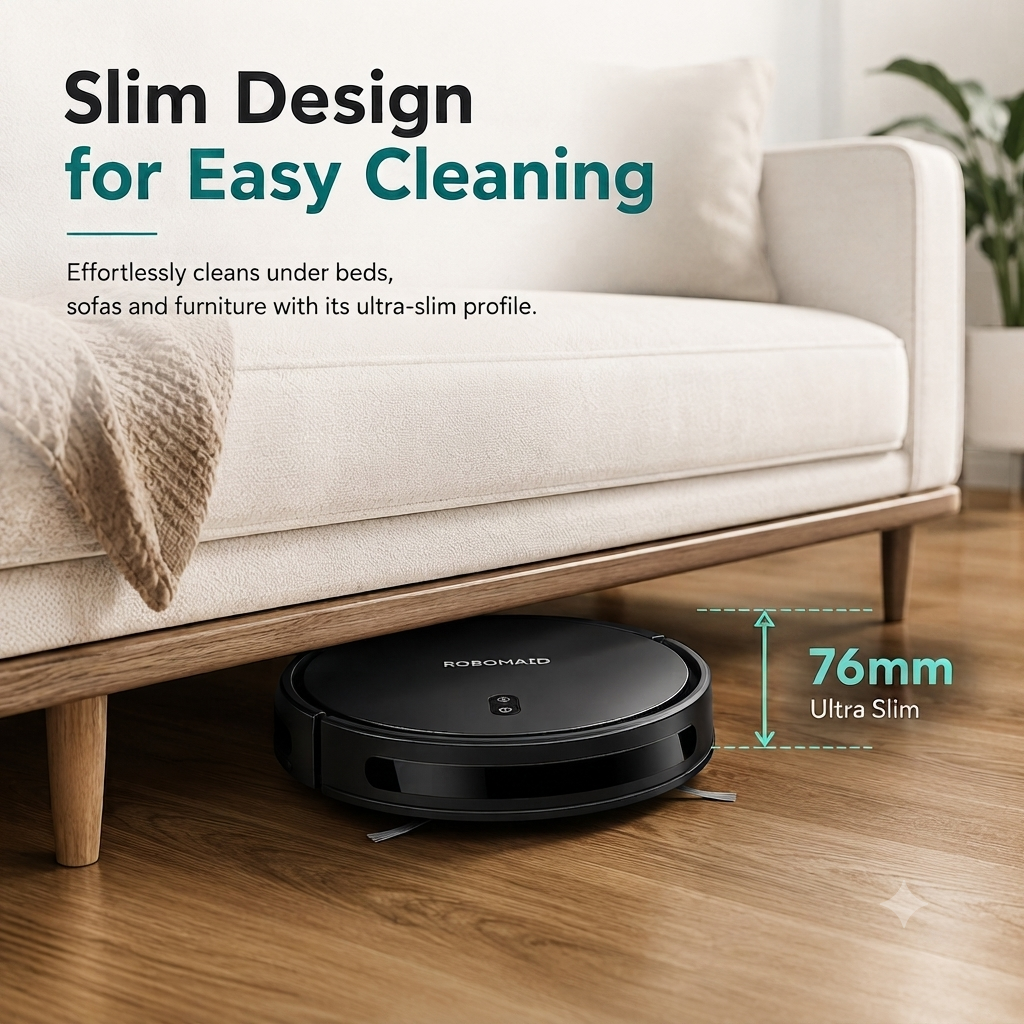 RoboMaid Smart Robot Vacuum Cleaner