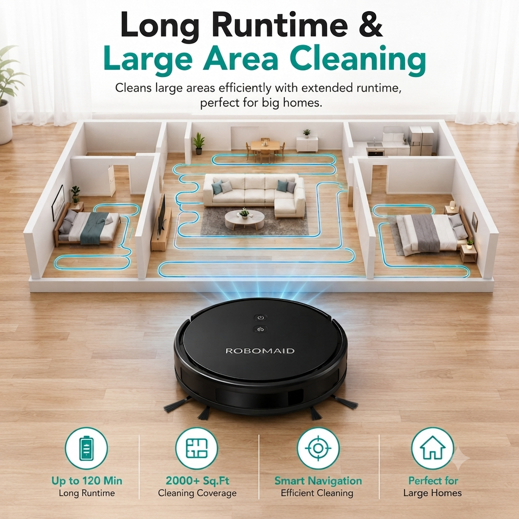 RoboMaid Smart Robot Vacuum Cleaner